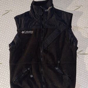 Columbia Black Softshell Vest